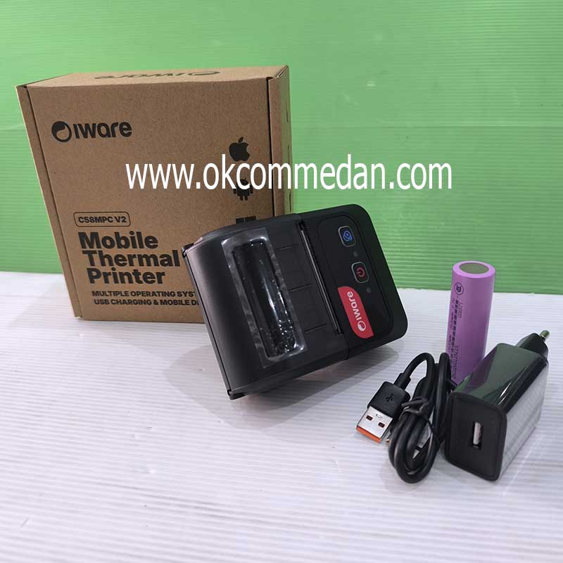 Harga Iware C58MPC Printer Thermal Bluetooth Mobile