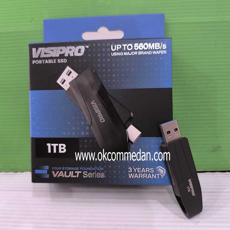 Jual Visipro SSD External 1 TB Vault Series