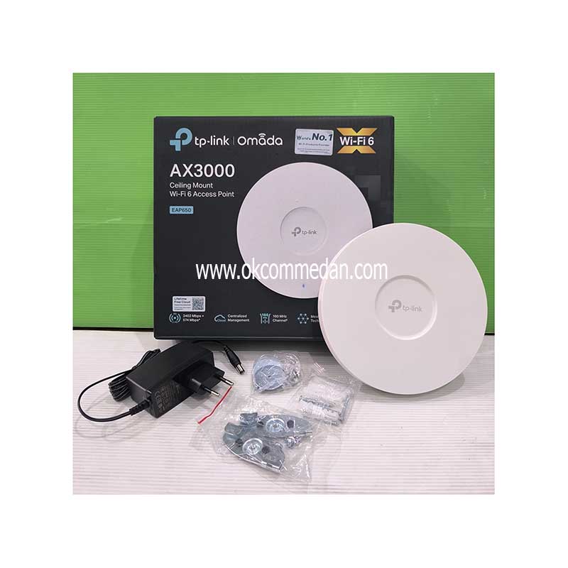 Tplink EAP650 AX3000 Access Point Ceiling Mount