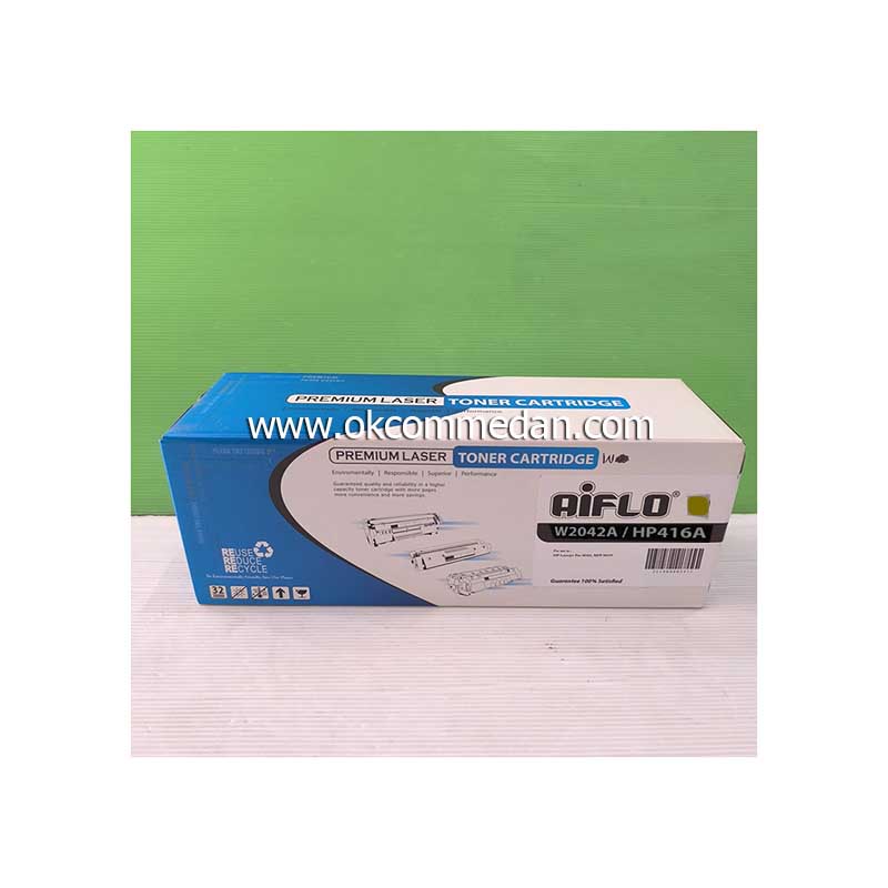 Aiflo Toner Cartridge Kompatibel Untuk HP 416A Yellow ( W2042A )