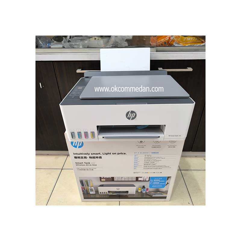 HP Smart Tank 580 Printer All in one Wireless