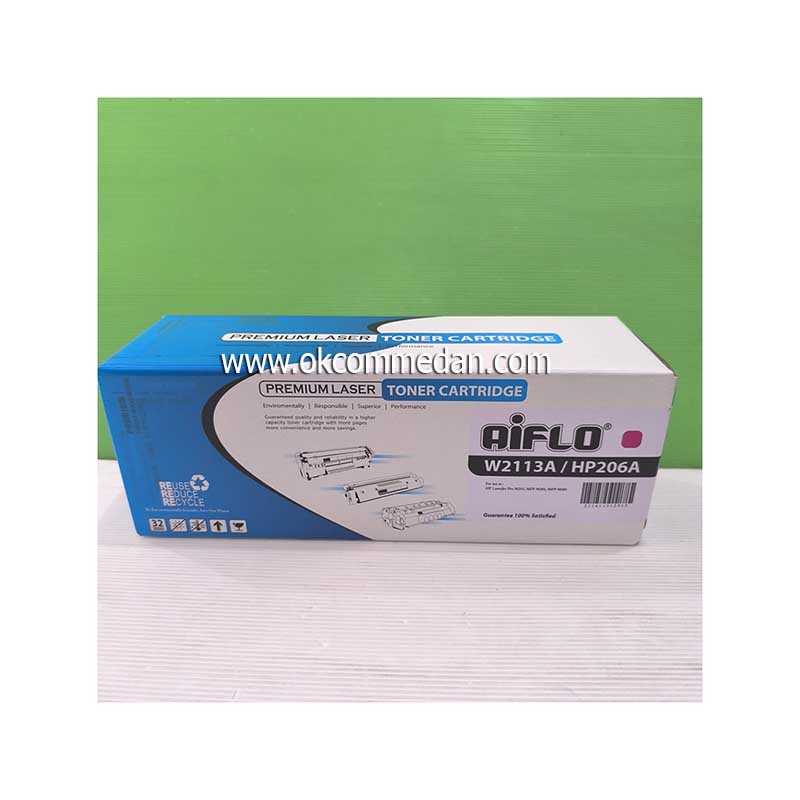 Aiflo Toner Cartridge Kompatibel Untuk HP 206A Magenta ( W2113A )