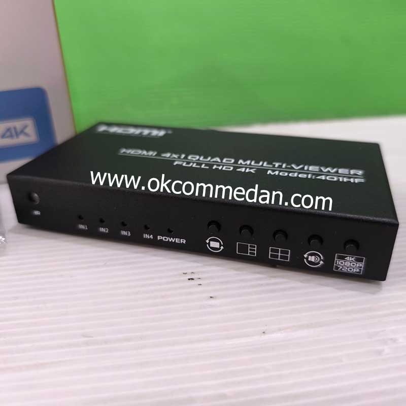 Jual HDMI Quad Multi Viewer 4 x 1 HD 4K