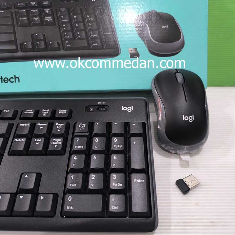 Jual Logitech MK270r Wireless Keyboard dan Mouse Combo