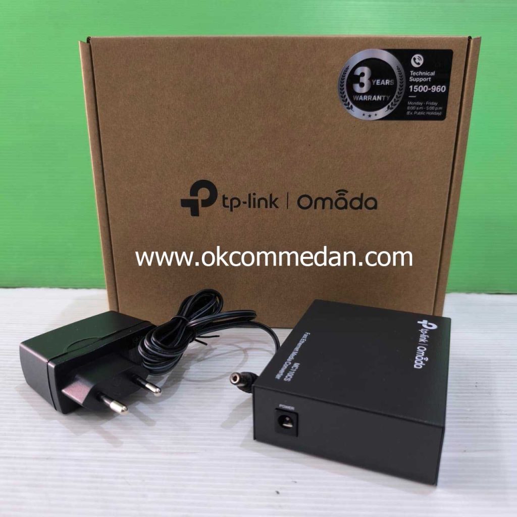 Jual Tplink Fast Ethernet Media Converter MC110cs