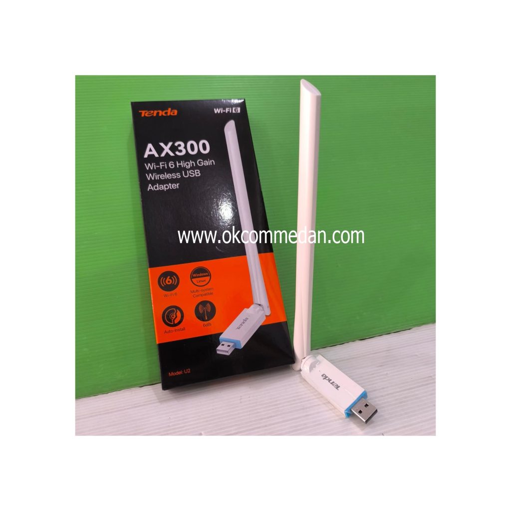 Tenda U2 Wireless USB Adapter Wi-Fi 6 AX300