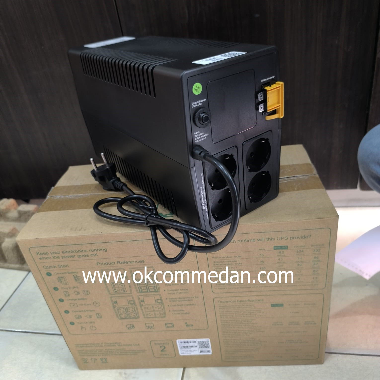 Jual APC BVG1200I-GR UPS 1200VA