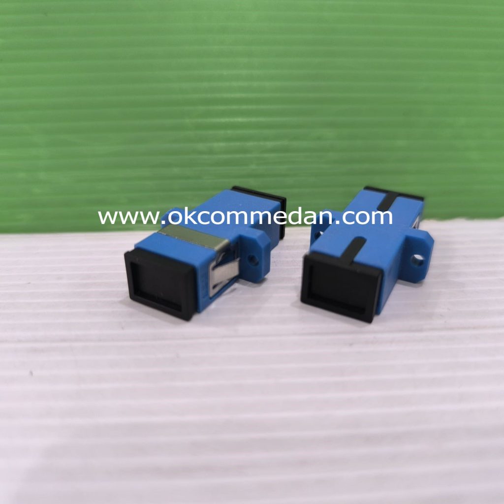 Jual Barrel Fiber Optic atau SC Coupler Fiber Optic