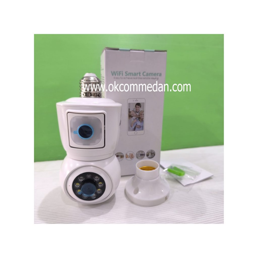 Anyvision R3-20C Wifi Camera Bola Lampu 2MP Dual Lensa