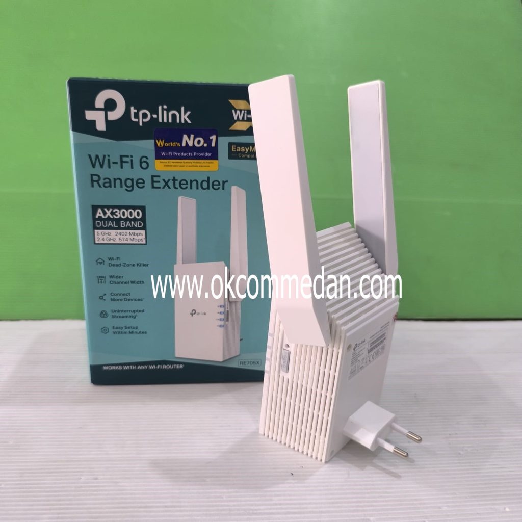 Harga Tplink RE705X Wifi 6 Extender AX3000,