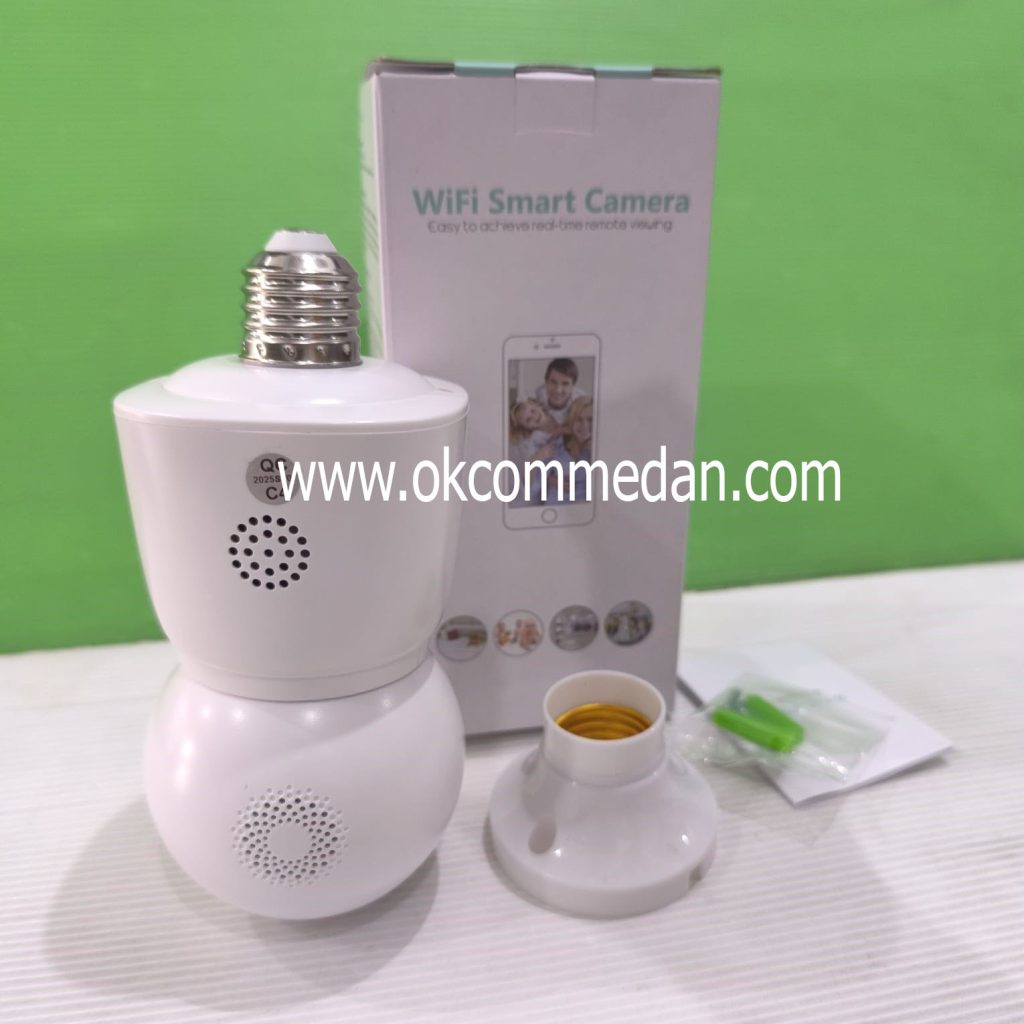 Jual Anyvision R3-20C Wifi Camera Bola Lampu 2MP Dual Lensa