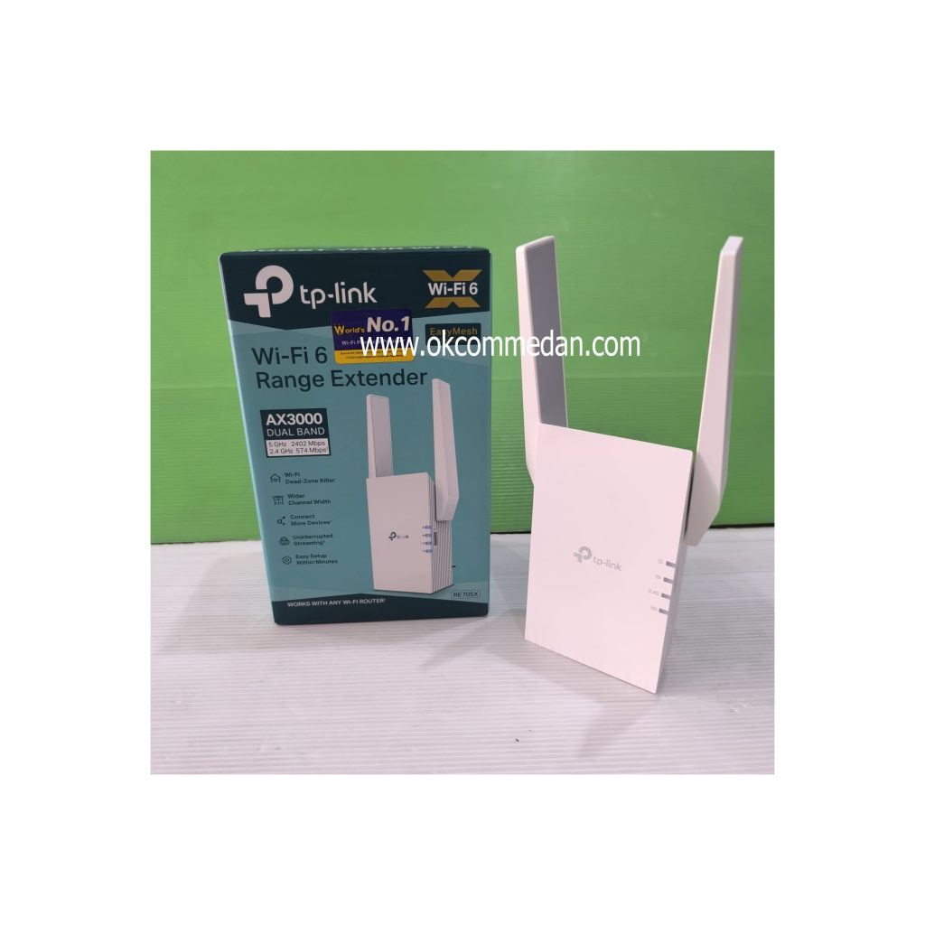 Tplink RE705X Wifi 6 Extender AX3000,