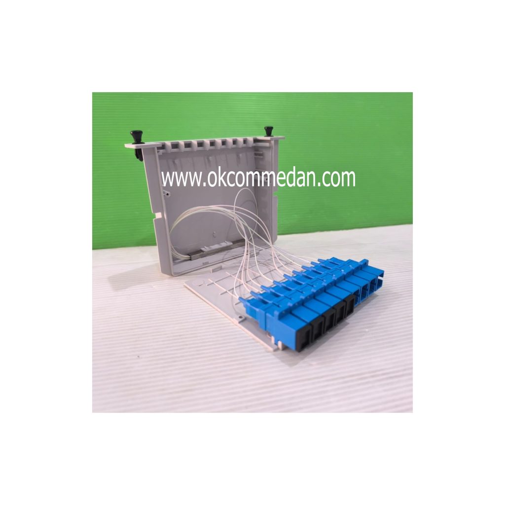 Fiber Optic Splitter 8 Port SC UPC box