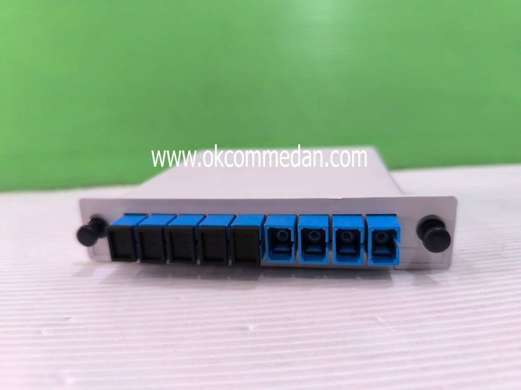 Jual Fiber Optic Splitter 8 Port SC UPC box