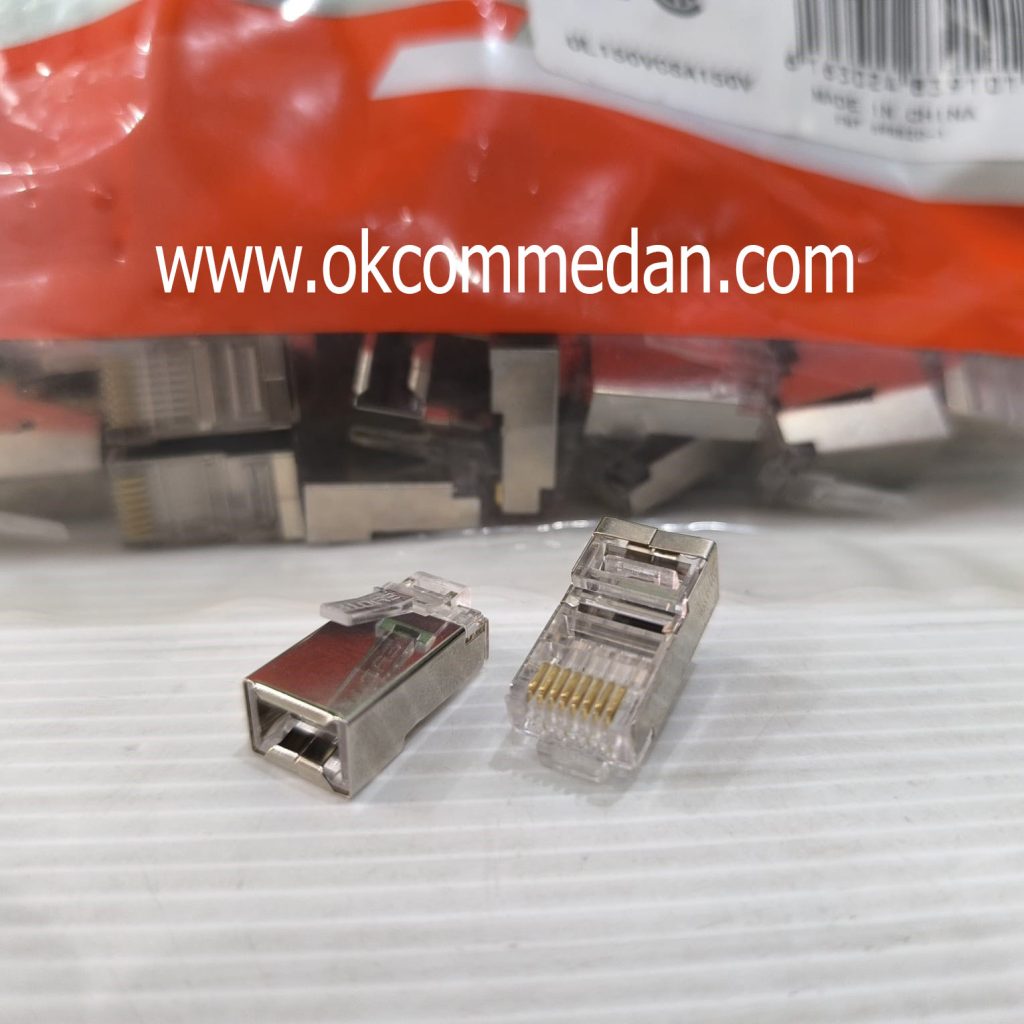 Jual Konektor Rj45 Cat5 Besi Eyota