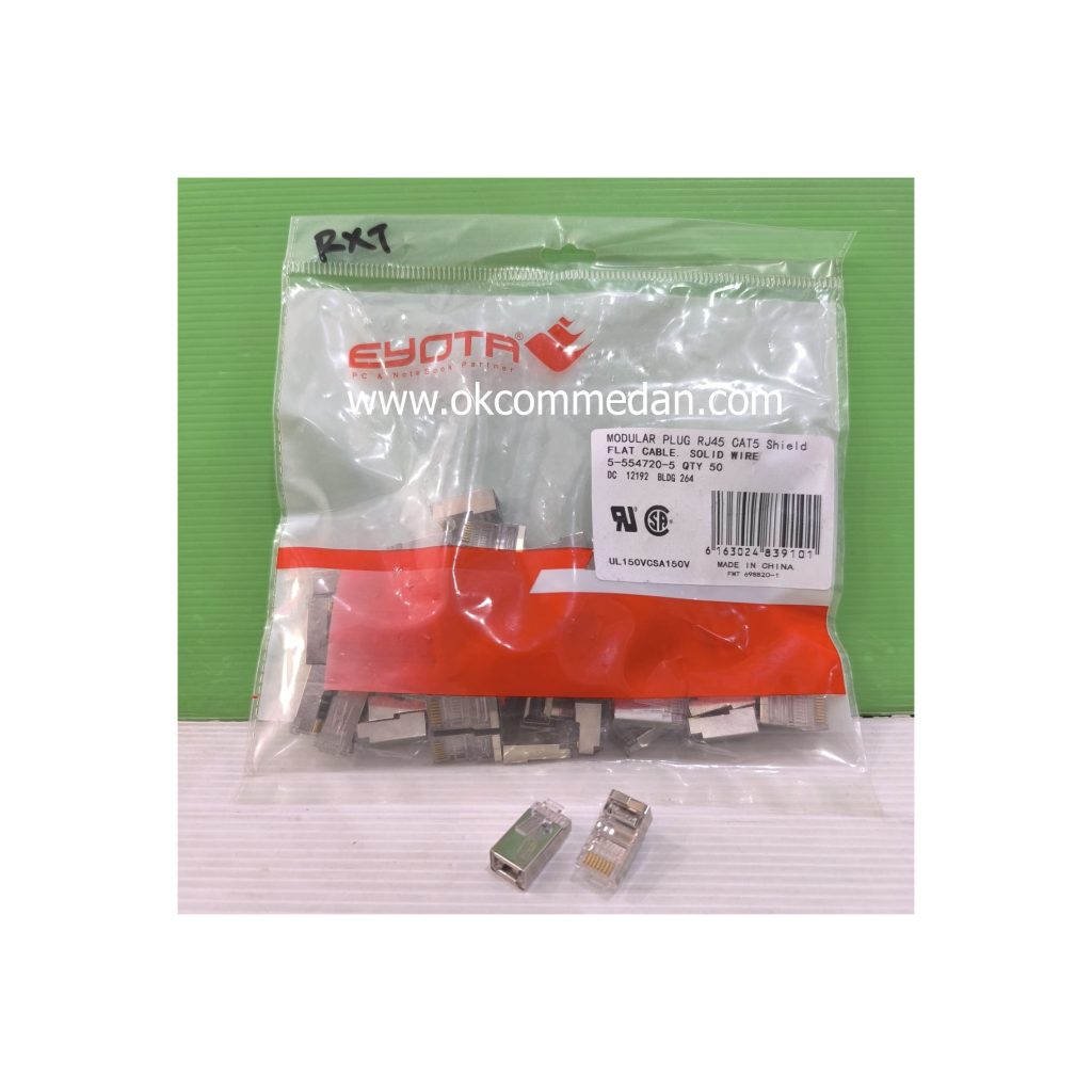 Konektor Rj45 Cat5 Besi Eyota