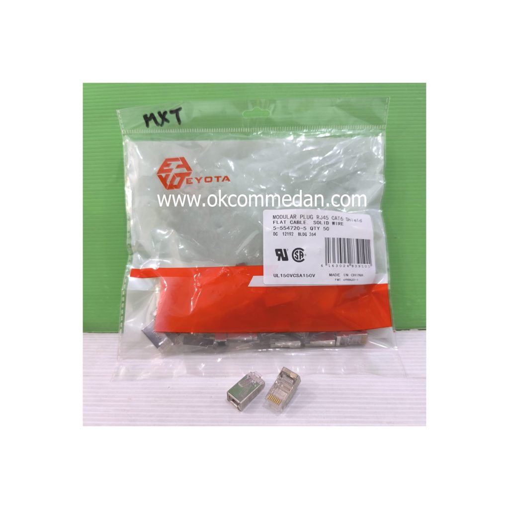 Konektor Rj45 Cat6 Besi Eyota