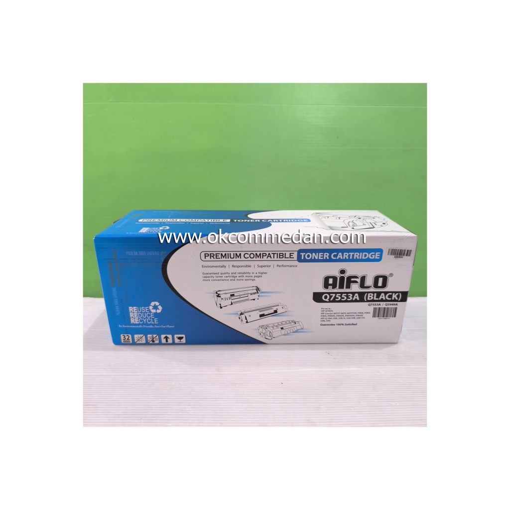Aiflo Toner Cartridge Kompatibel Untuk HP 53A ( Q7553a )