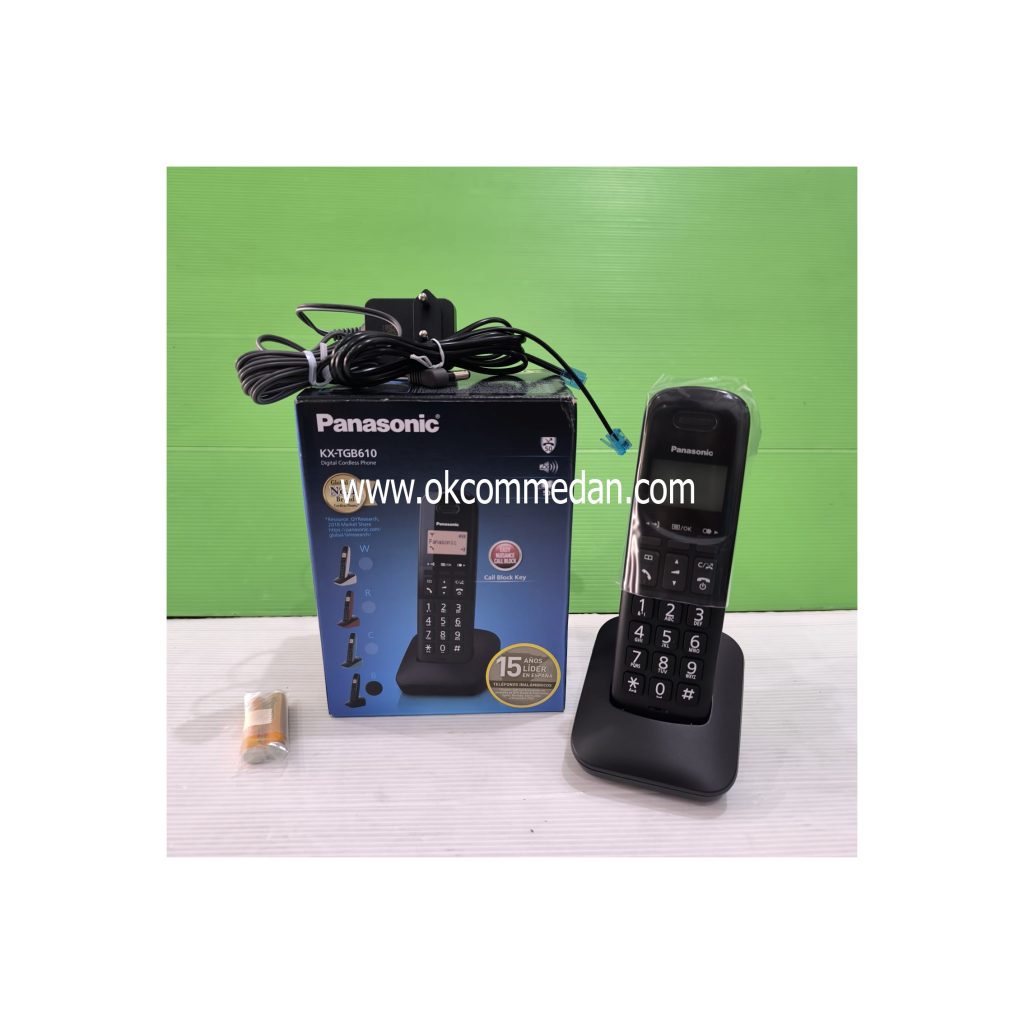 Pesawat Telephone Panasonic KX-TGB610 Wireless