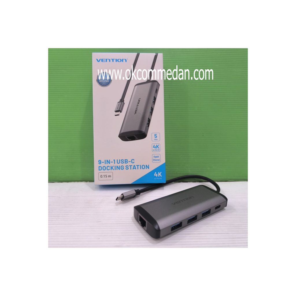 Vention USB-C Docking Station 9 in 1 ( THAHB )