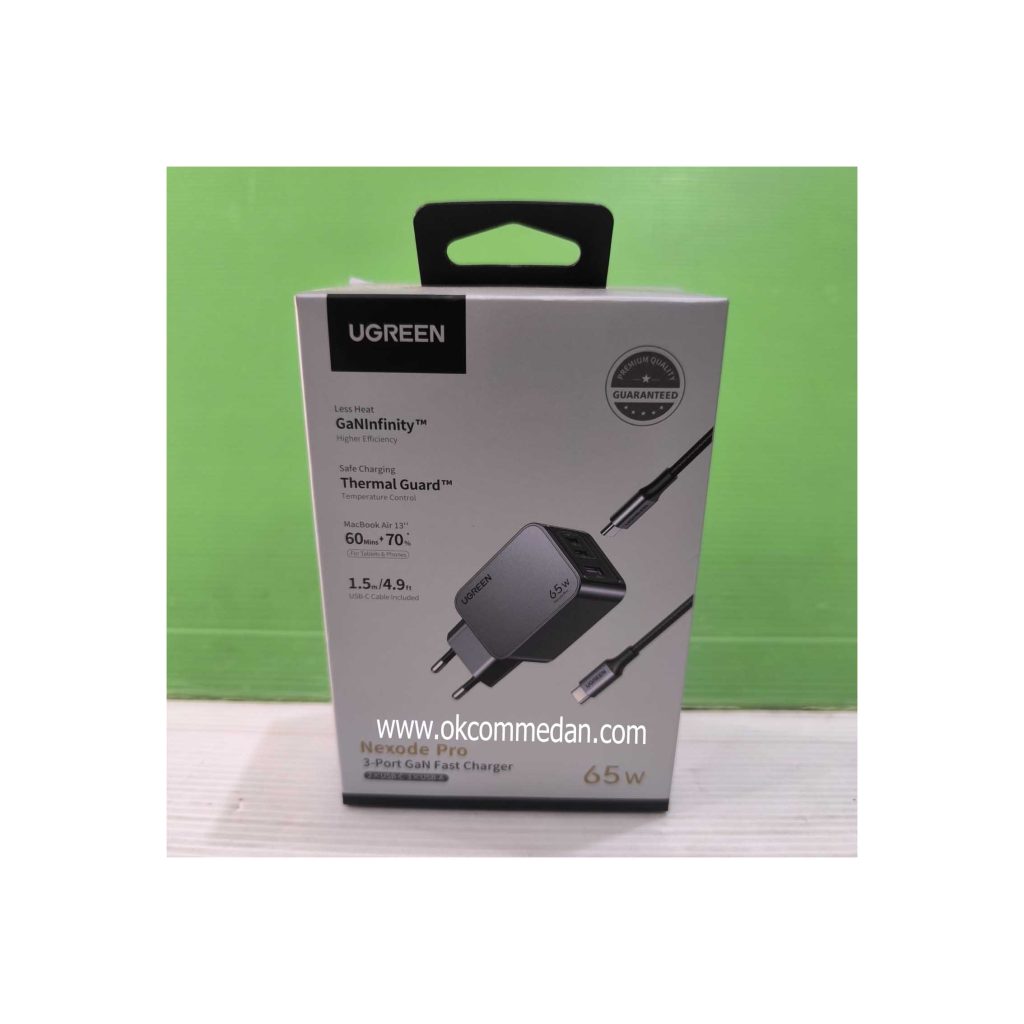 Ugreen Nexode Pro 65 watt 3 port Gan Fast Charger