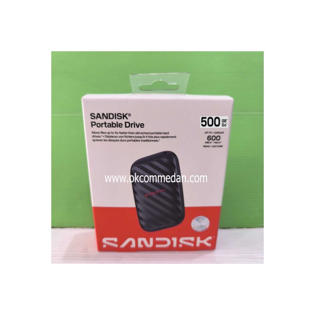 Jual Sandisk Portable Drive 500 Gb SSD External ( SDSSDE10 )