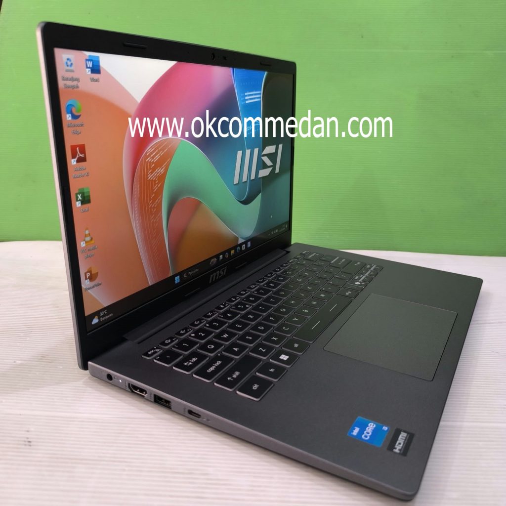 Jual Laptop MSI Modern 14 F13MG Intel core i3 1315u