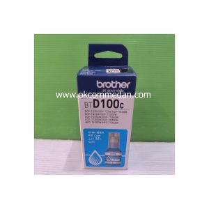 Tinta Brother BTD100c Warna Cyan
