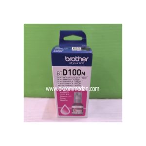 Tinta Brother BTD100m Warna Magenta